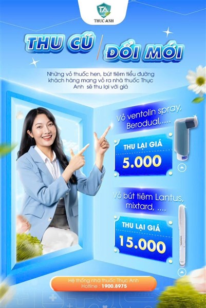 Thu Mua Bút Tiểu Đường , Bình Xịt Hen Đã Qua Sử Dụng 