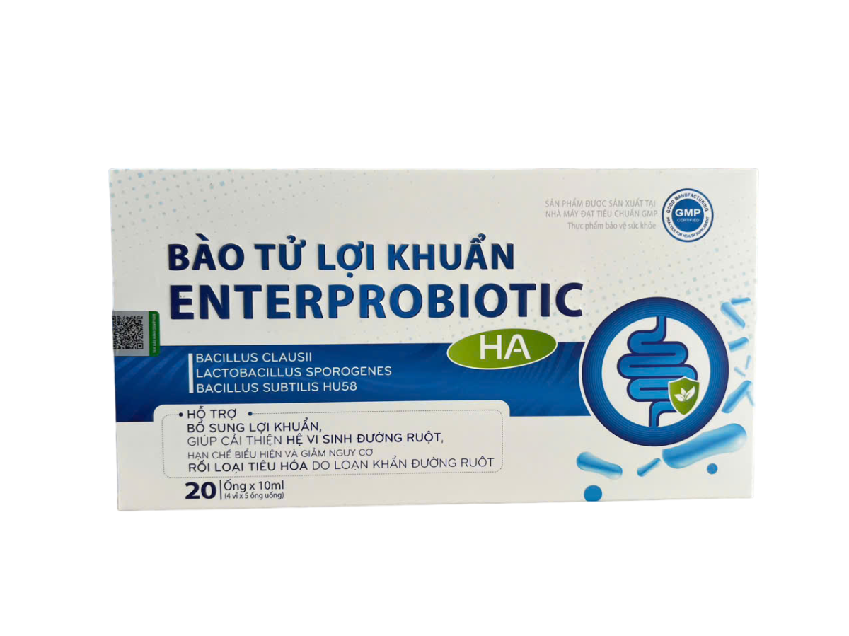 Bào tử lợi khuẩn ENTERPROBIOTIC - Hỗ trợ bổ sung lợi khuẩn